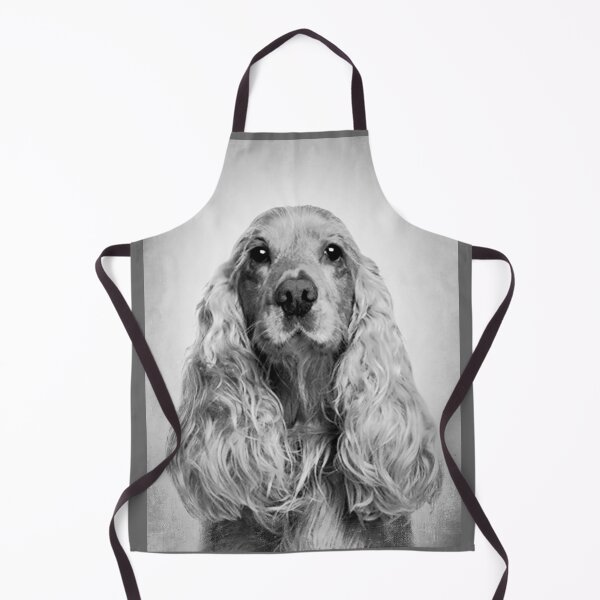 Item preview, Cocker Spaniel dog - BW Vintage - D26 designed and sold by DecoVintage.