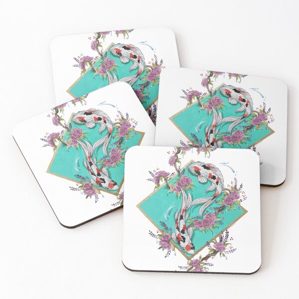 Item preview, Koi and Roses designed and sold by RianneArt.