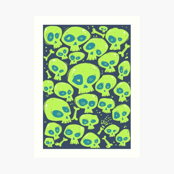 Skulls Art Print
