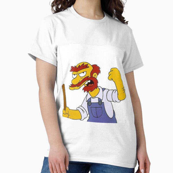 Groundskeeper Willie Classic T-Shirt