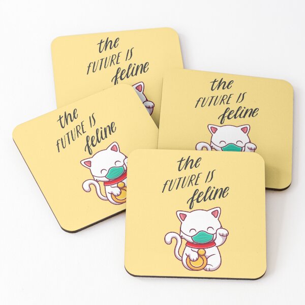 Item preview, The future is feline designed and sold by chulitad.