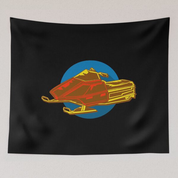 Item preview, Vintage Snowmobile designed and sold by EverythingKawai.