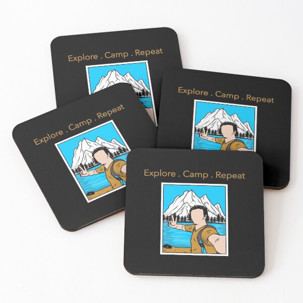 Item preview, camping discovery, explore, camp, repeat, funny, camping designed and sold by TheTrendNoww.
