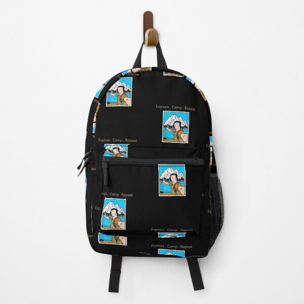 Item preview, camping discovery, explore, camp, repeat, funny, camping designed and sold by TheTrendNoww.