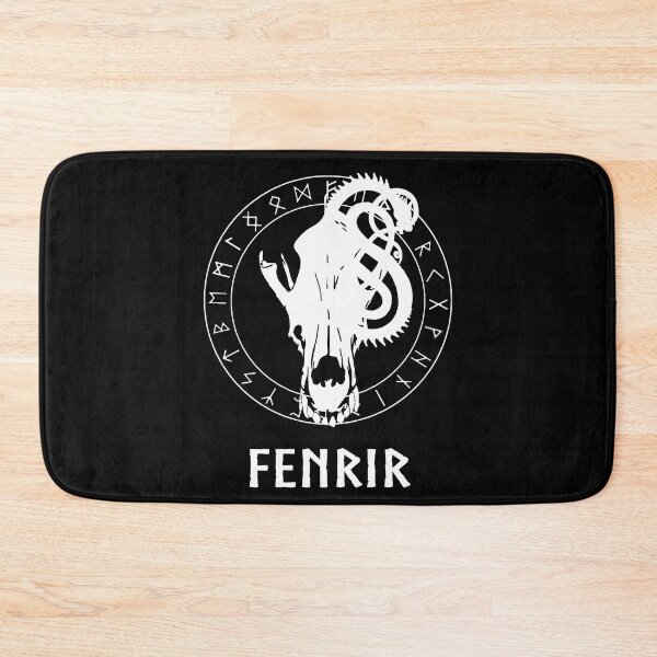 Item preview, Fenrir Runic Circle White/Black designed and sold by geoceltic.