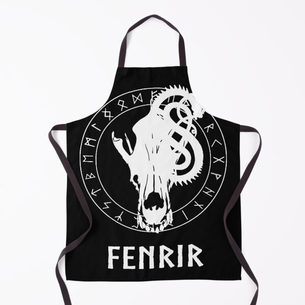 Item preview, Fenrir Runic Circle White/Black designed and sold by geoceltic.