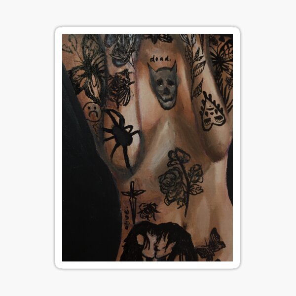 Beauty of Death Details Sticker