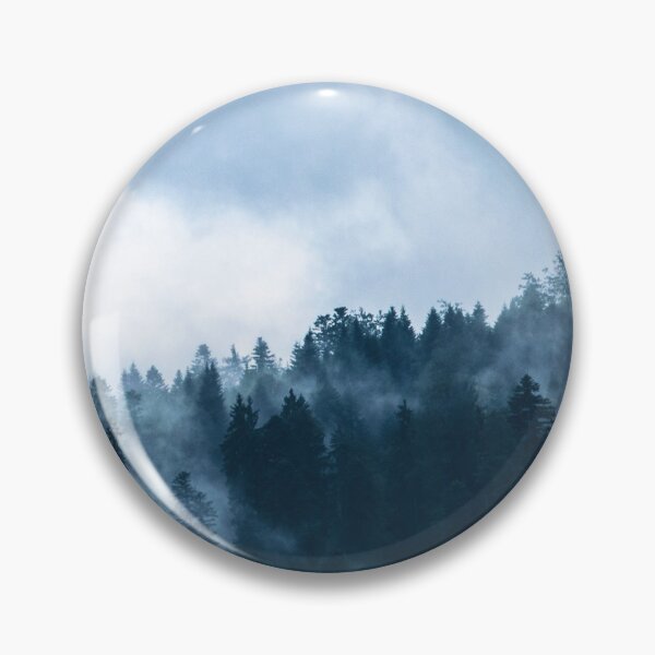 Item preview, Foggy Forest Trees Nature designed and sold by sassypastels.