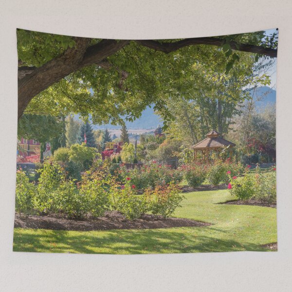 Item preview, Penticton Rose Garden in Summer designed and sold by Amy Mitchell.