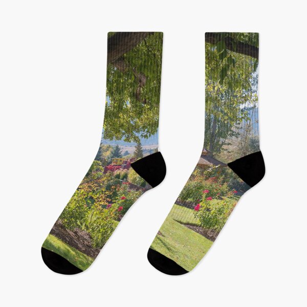 Item preview, Penticton Rose Garden in Summer designed and sold by Amy Mitchell.