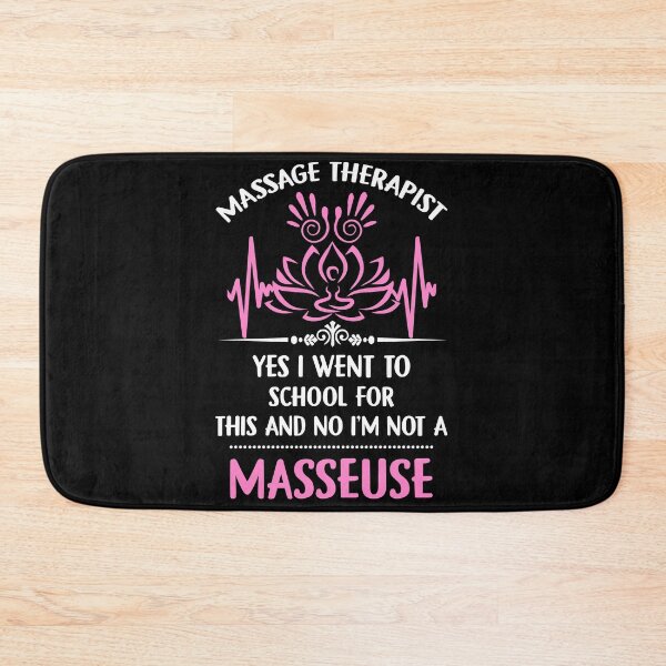 Item preview, Massage Therapist I Went To School For This And No I'm Not A Masseuse designed and sold by BaseStore.