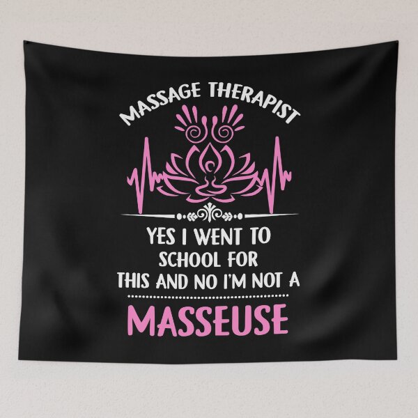 Item preview, Massage Therapist I Went To School For This And No I'm Not A Masseuse designed and sold by BaseStore.