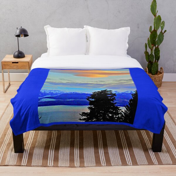 Item preview, Cool Clouds above Kachemak Bay designed and sold by 1divergent1.