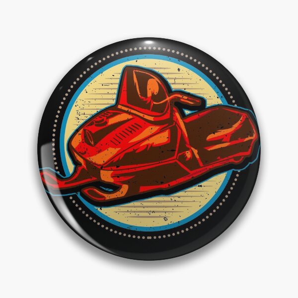 Item preview, Retro Vintage Snowmobile designed and sold by EverythingKawai.