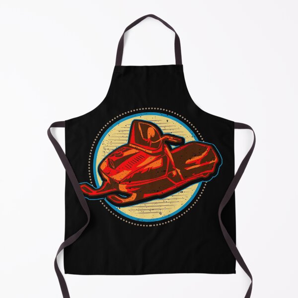Item preview, Retro Vintage Snowmobile designed and sold by EverythingKawai.