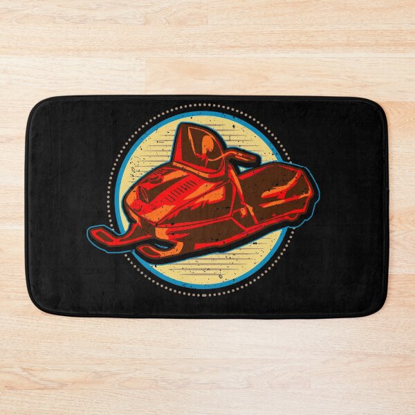 Item preview, Retro Vintage Snowmobile designed and sold by EverythingKawai.