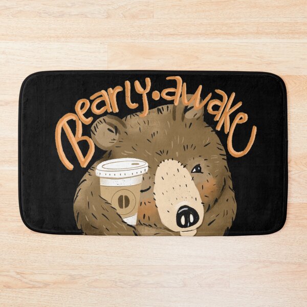 Item preview, Bearly awake designed and sold by Petit Faon Prints.