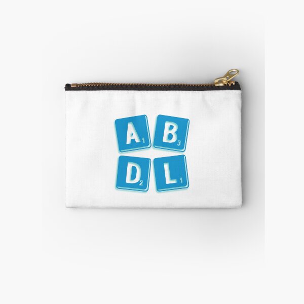 Aperçu de l'œuvre ABDL-Letter Squares Blue / Teal créée et vendue par DF3.