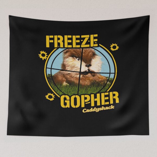 Aperçu de l'œuvre Caddyshack Film Freeze Gopher créée et vendue par IvanPatricia6.