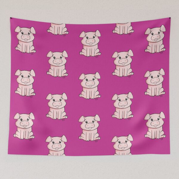 Item preview, Plop the Pig designed and sold by artyfartylorna.