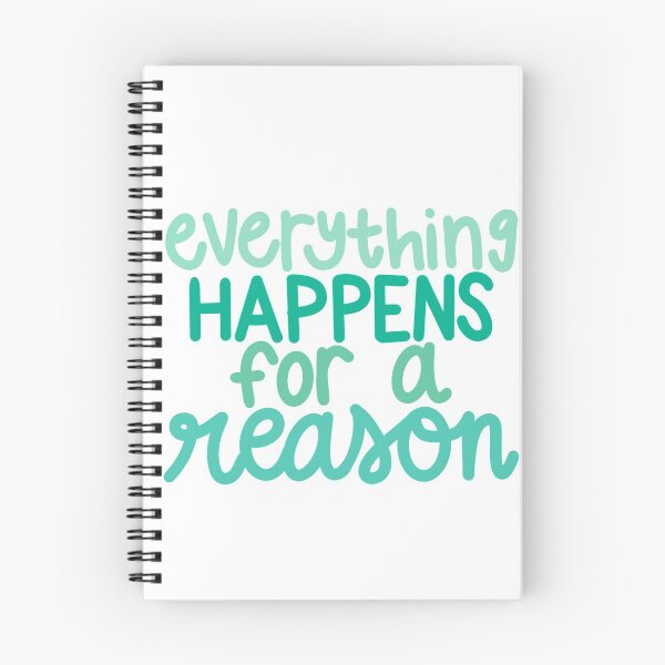 Item preview, everything happens for a reason  designed and sold by danielleblack04.