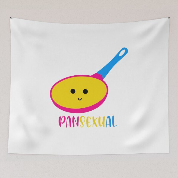 Item preview, Pan Pansexual Gradient Flag designed and sold by SantaLisaPier.
