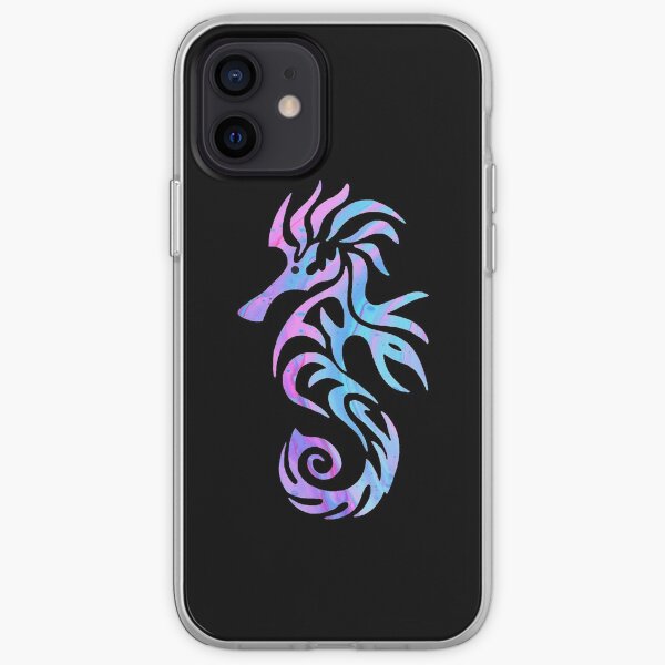 Acrylic Seahorse iPhone Soft Case