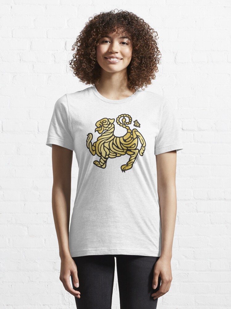 Shotokan Karate Tiger Gold Black T Shirt For Sale By Hopelesssurfer Redbubble Shotokan T