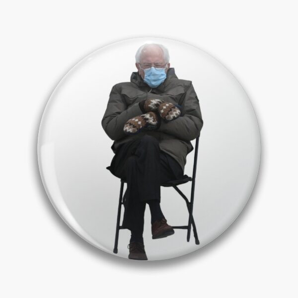 Item preview, Bernie Sanders Mitten Meme designed and sold by HappilyAmanda.