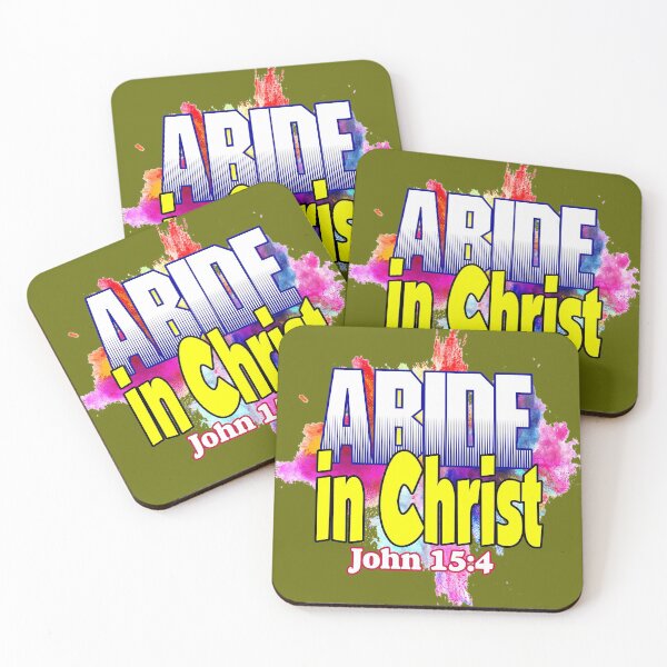 Item preview, John 15:4 Abide in Christ designed and sold by BibleGears.