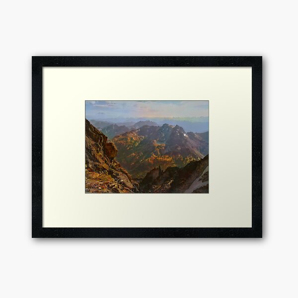 Ingalls Lake Framed Art Print