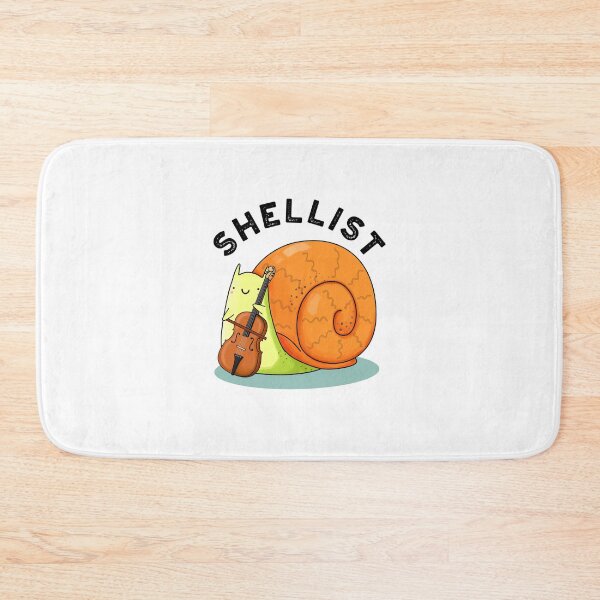 Item preview, Shellist Funny Snail Cello Puns  designed and sold by punnybone.