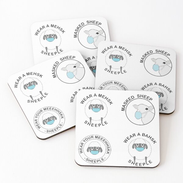 Item preview, masked sheep sticker pack designed and sold by alphatrends.
