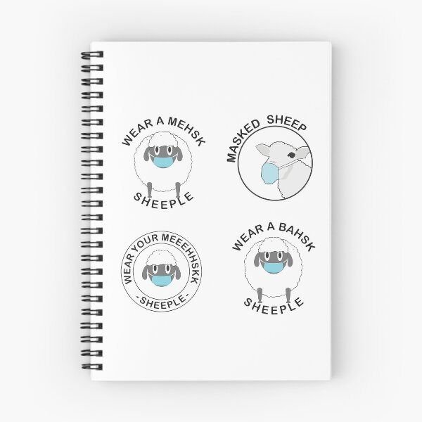 Item preview, masked sheep sticker pack designed and sold by alphatrends.