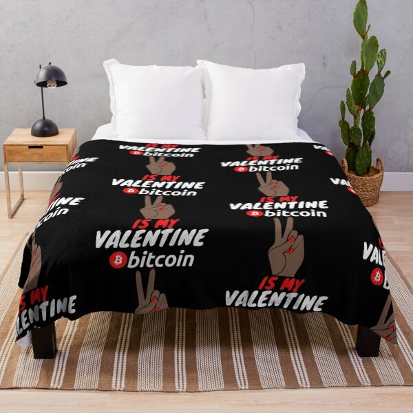 Item preview, bitcoin is my valentine designed and sold by JocelynCrafts.