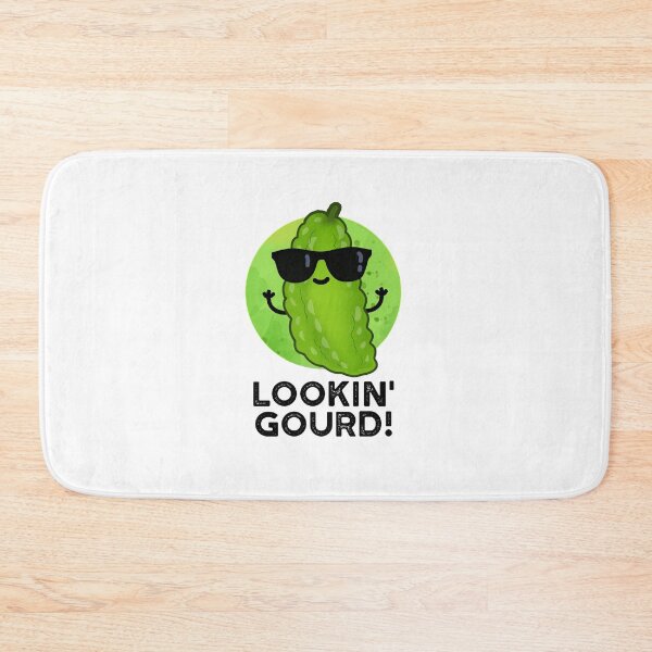 Item preview, Looking Gourd Cute Cool Veggie Pun designed and sold by punnybone.