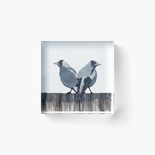 Item preview, Baby Magpies designed and sold by Nicole Grimm-Hewitt.