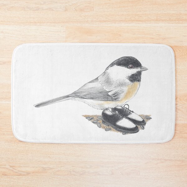 Item preview, Chickadee in retro two tones designed and sold by JimsBirds.