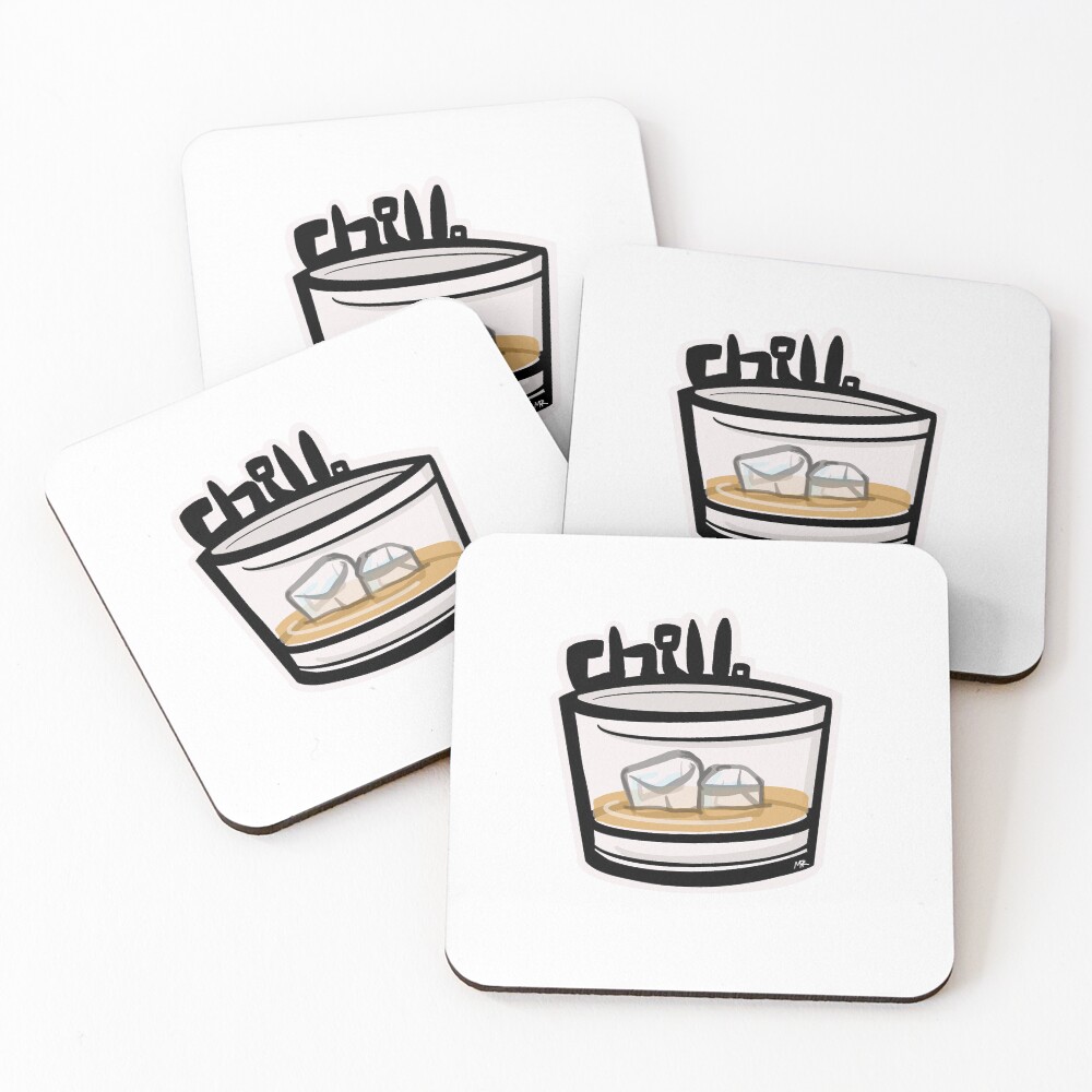 Item preview, Coasters (Set of 4) designed and sold by Popkill.