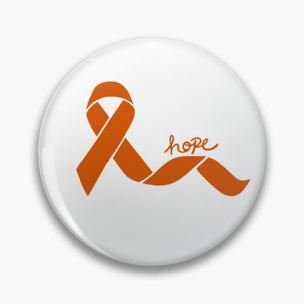 Item preview, Leukemia and Kidney Cancer Ribbon designed and sold by Katie Histing.