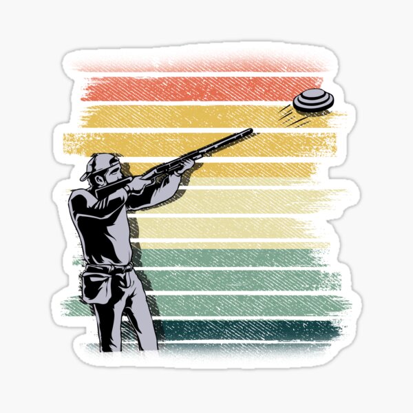 Item preview, Retro Style Trap Shooting designed and sold by EverythingKawai.