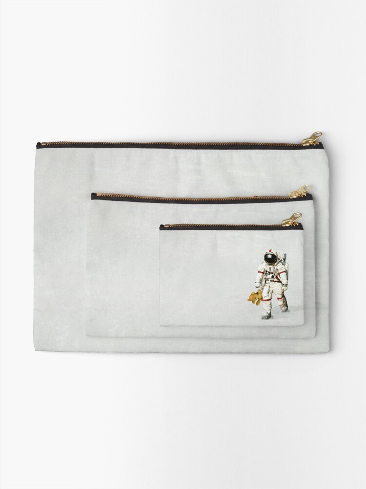 Alternate view of Space can be lonely Zipper Pouch