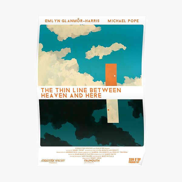 The Thin Line Between Heaven and Here - Poster Poster