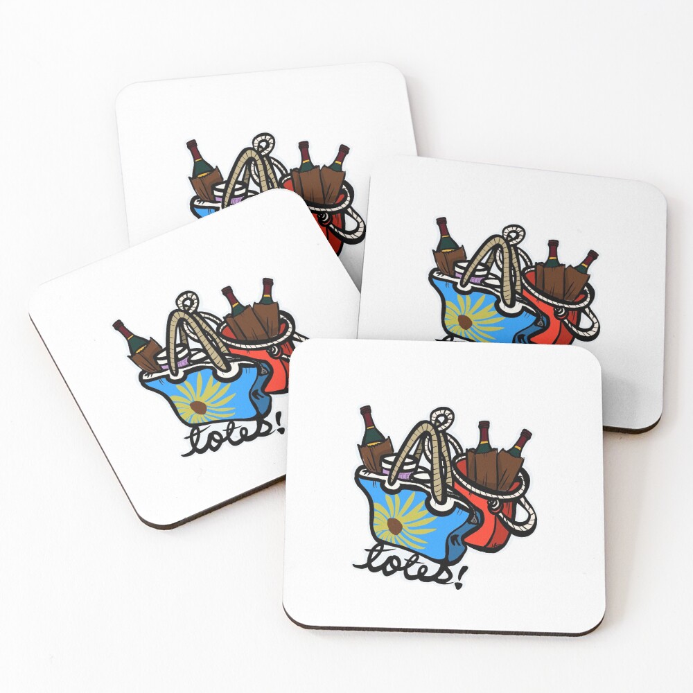 Item preview, Coasters (Set of 4) designed and sold by Popkill.
