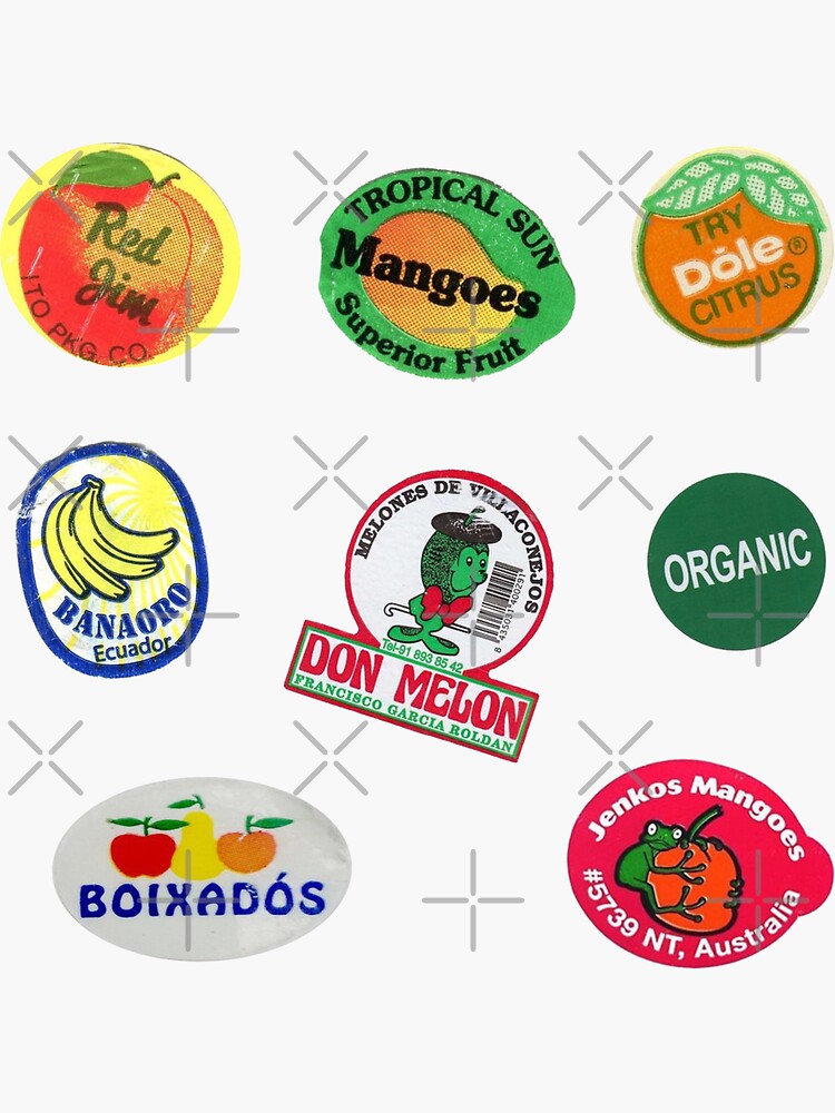 Produce Stickers Redbubble