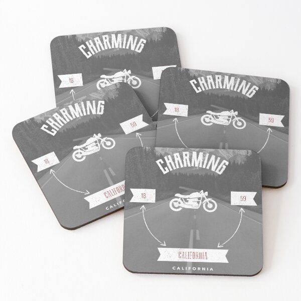 Item preview, Charming, California Tee designed and sold by patrice707.