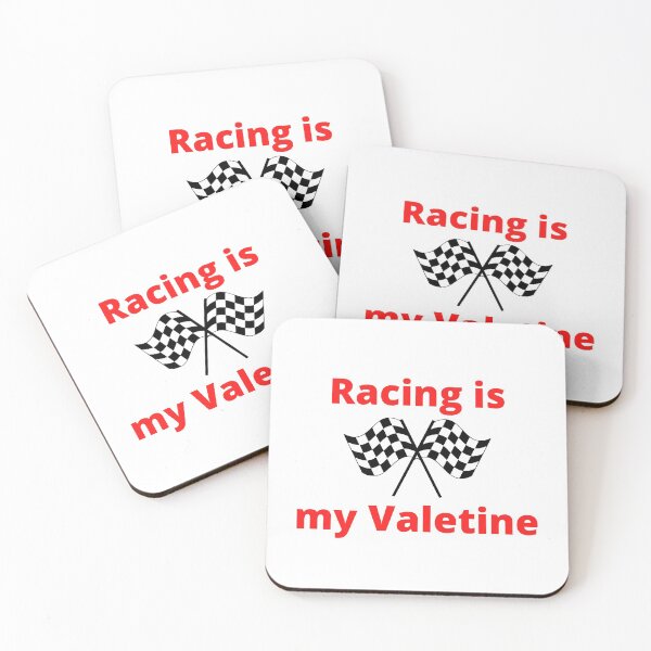 Item preview, Racing is my Valentine designed and sold by TommysShop.