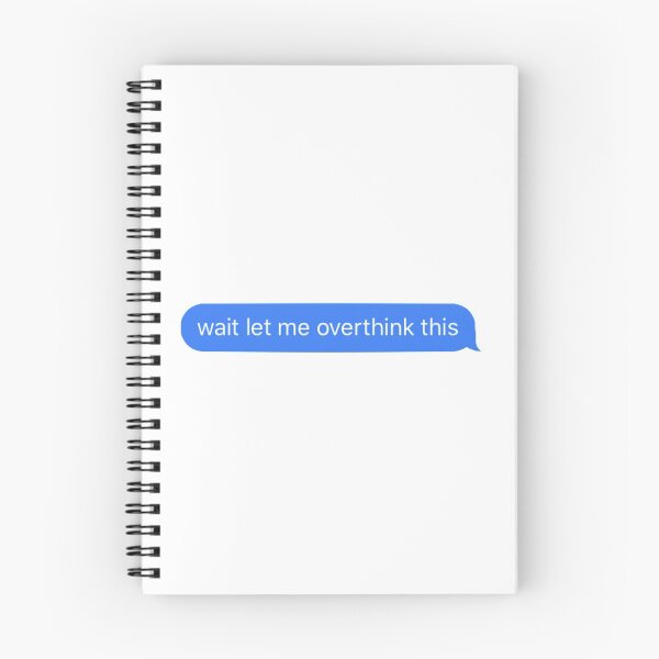 Item preview, wait let me overthink this text designed and sold by tali-smith.