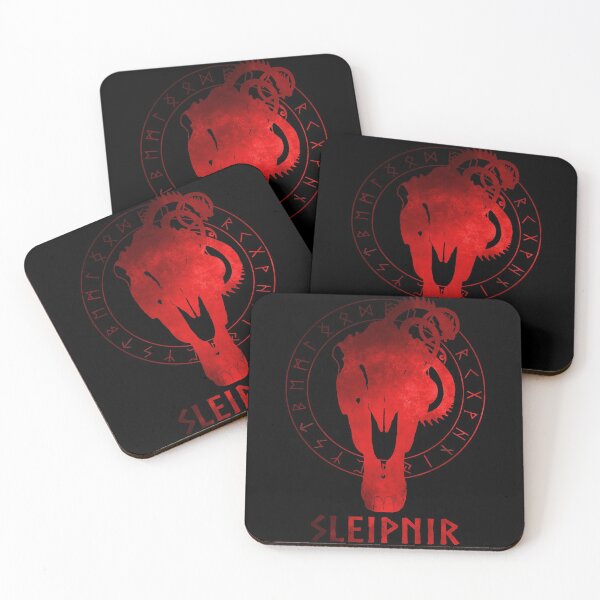 Item preview, Sleipnir Runic Circle Red designed and sold by geoceltic.