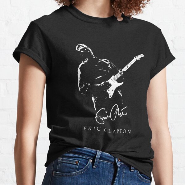 Eric Clapton rock blues music Stratocaster Classic T-Shirt